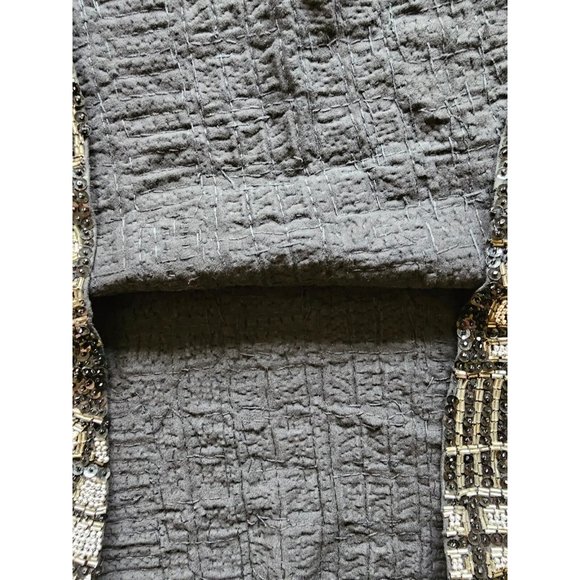 Little Attitudes by Debra Green Hand-Beaded Sequin A-Line Dress, Pageant SZ 7 - Picture 11 of 16